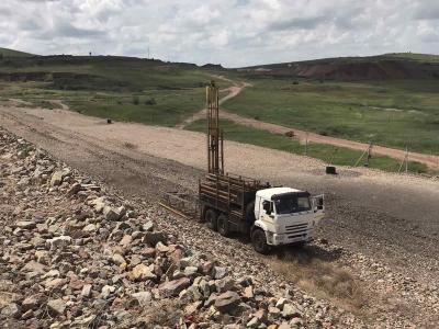 Буровые работы на территории Забайкальского края.