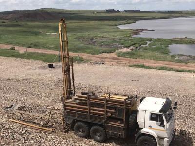Буровые работы на территории Забайкальского края.